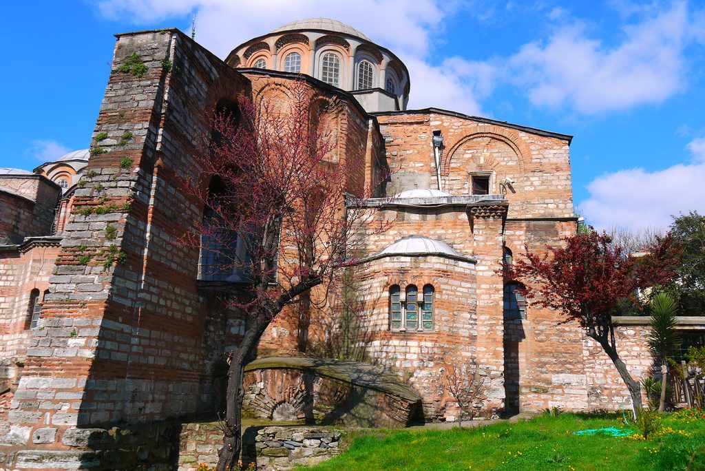 Image of the Chora Church or Kariye Camii in Istanbul, Turkey