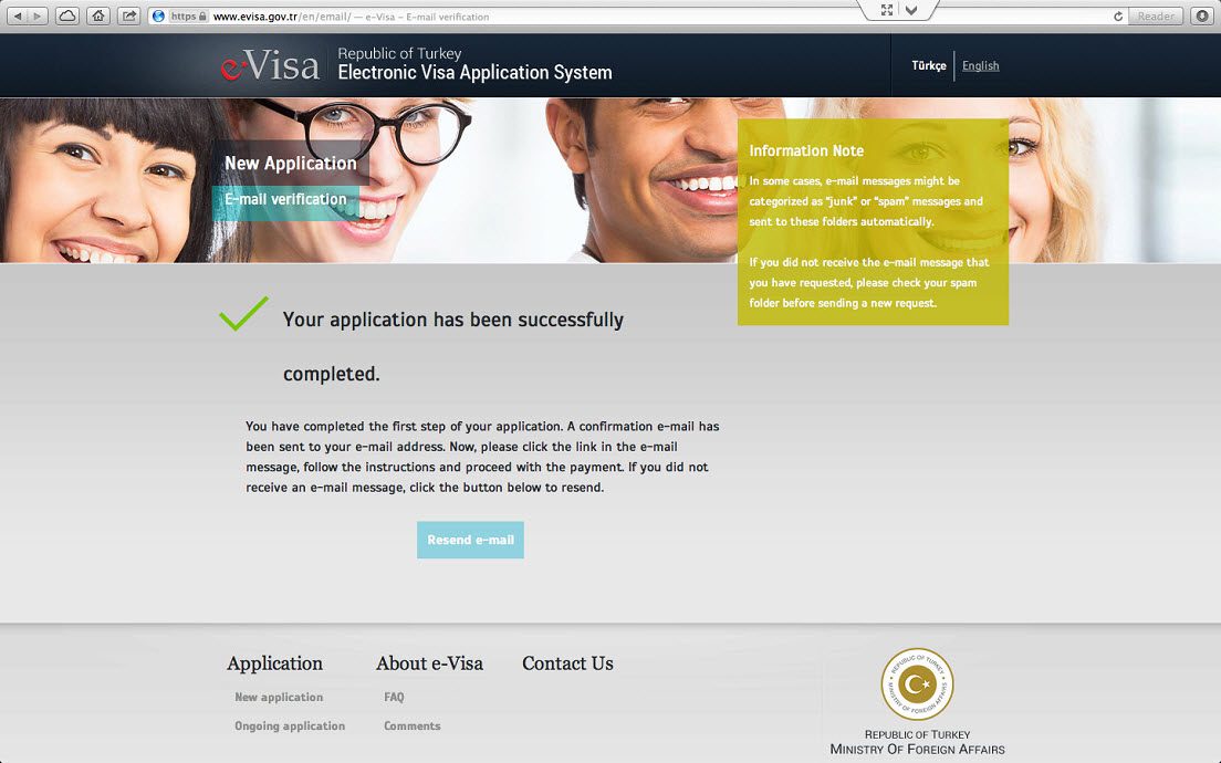 How to get a Turkish Visa or e-Visa online - Step 6