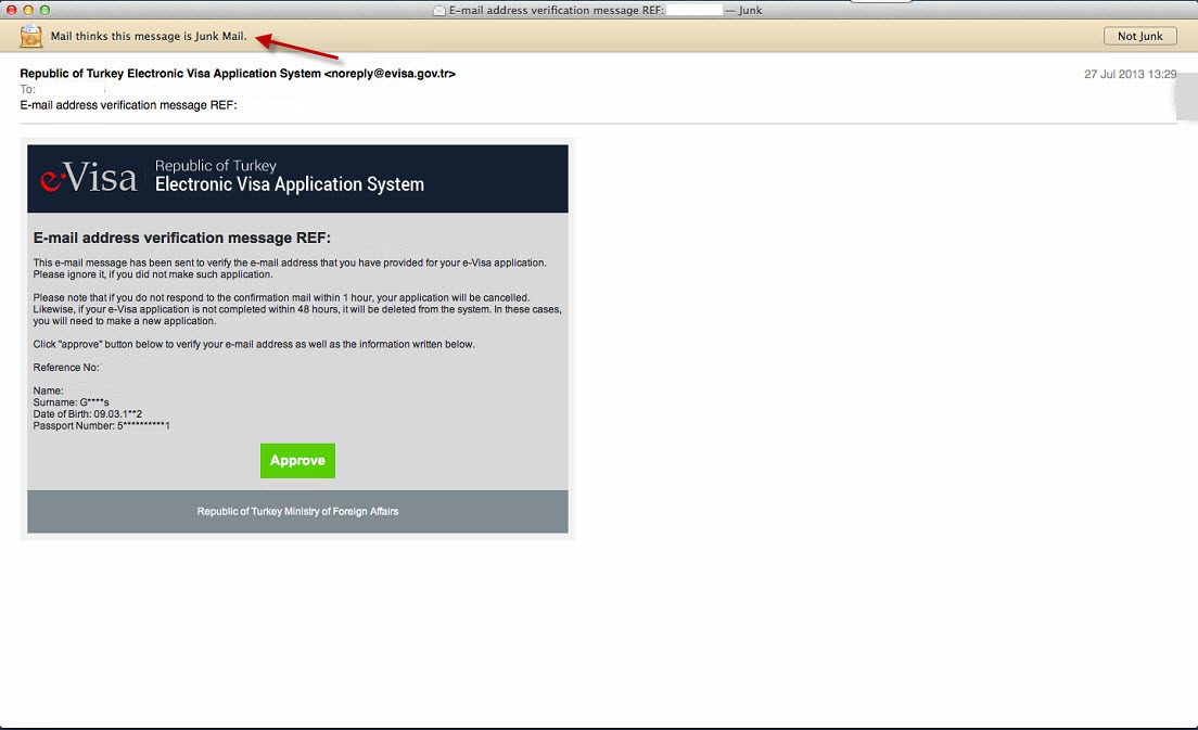 How to get a Turkish Visa or e-Visa online - Step 6b