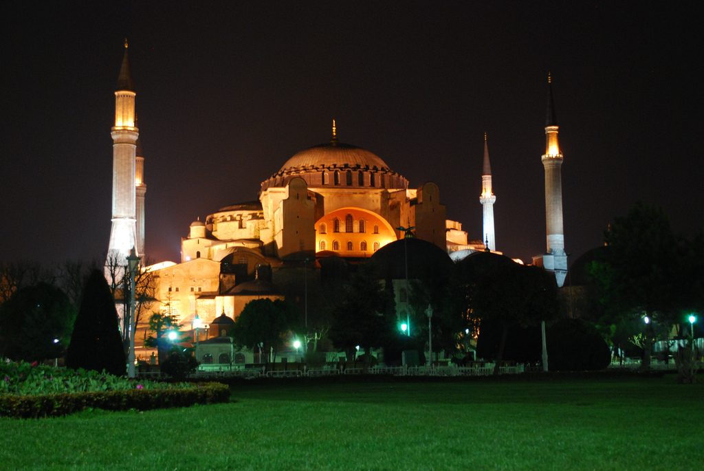 Hagia Sophia in Istanbul.