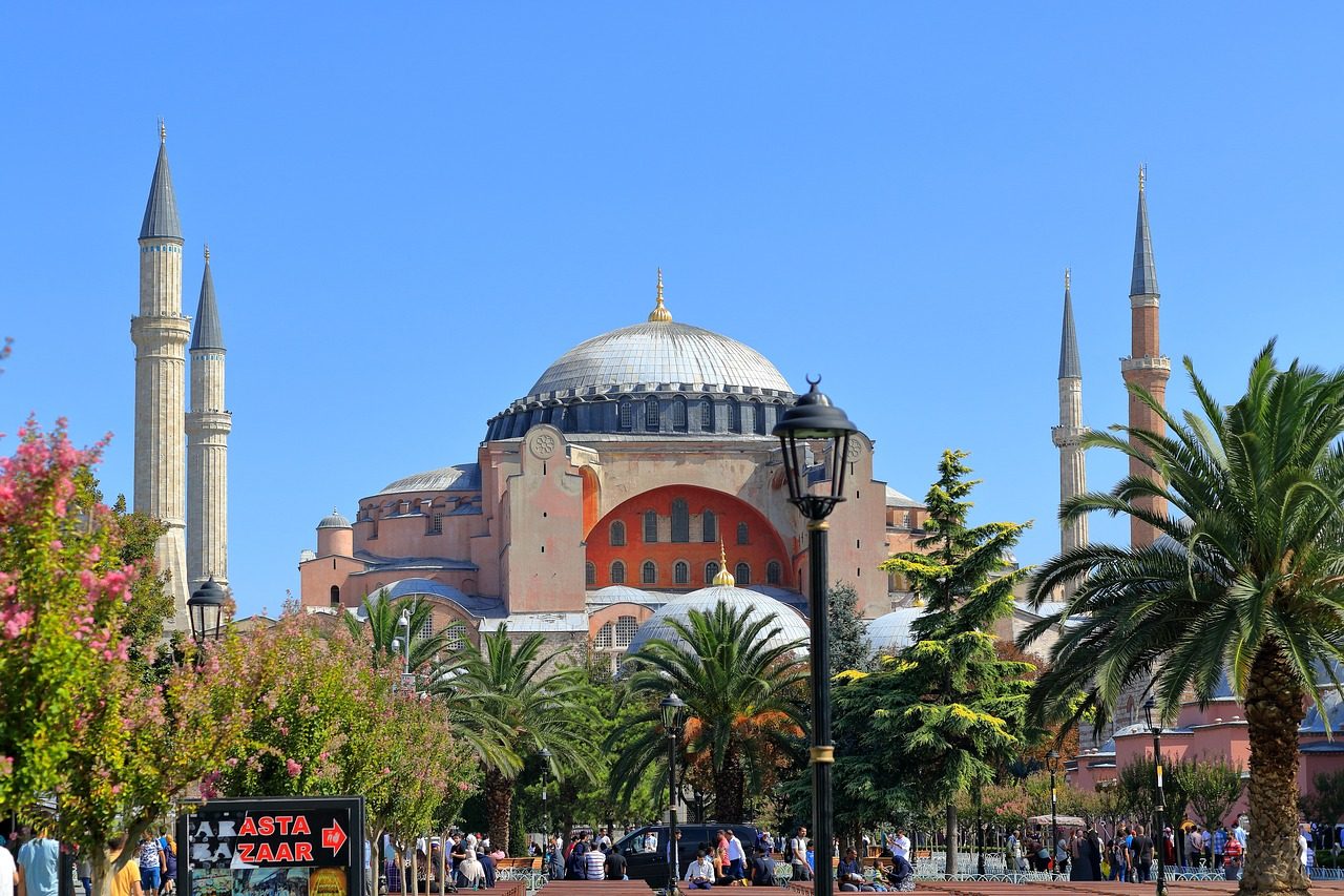 The Hagia Sophia at Sultanahmet, Istanbul