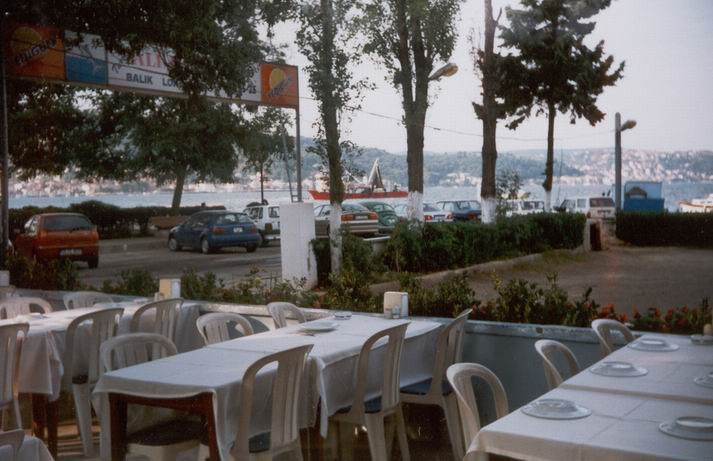 Tarihi Ali Baba fish restaurant in Istanbul, Turkey.